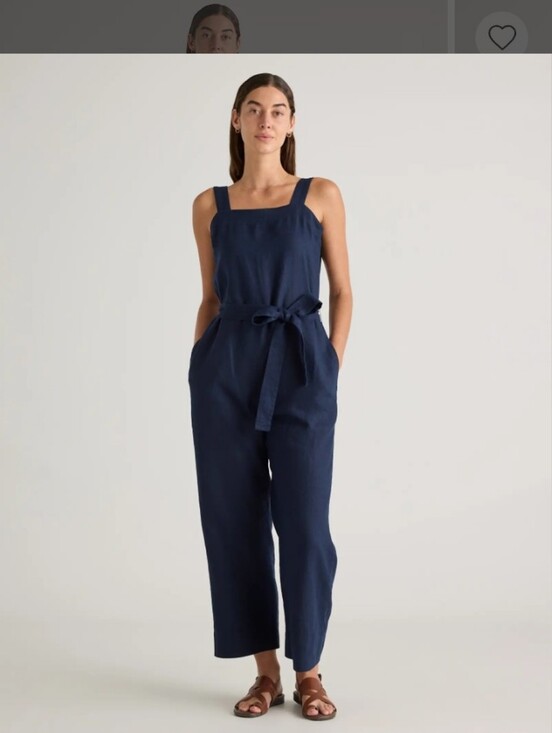 Quince Pants - QUINCE linen jumpsuit